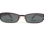 EasyFlip Gafas Monturas MOD P6076 30 Rojo Chevron Con Clip Ons 51-18-135 - $55.57