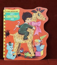 Baby&#39;s Christmas Book A Sturdi-Contour Book 1967 Board Book Childrens - £6.77 GBP