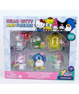 Hello Kitty Friends HKT0164 Melody Keroppi Tuxedosam Pompompurin Figure ... - $31.88