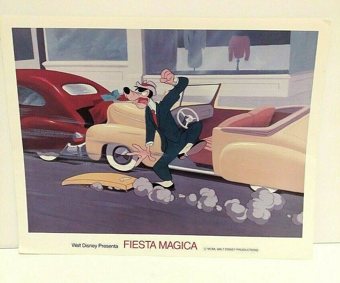 Walt Disney Productions Fiesta Magica 1950 Print Goofy 14 x 11 - $46.74