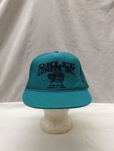 Trucker Hat Baseball Cap Vintage SnapBack Mesh Oklee Lumber Inc. Oklee, MN - £31.89 GBP