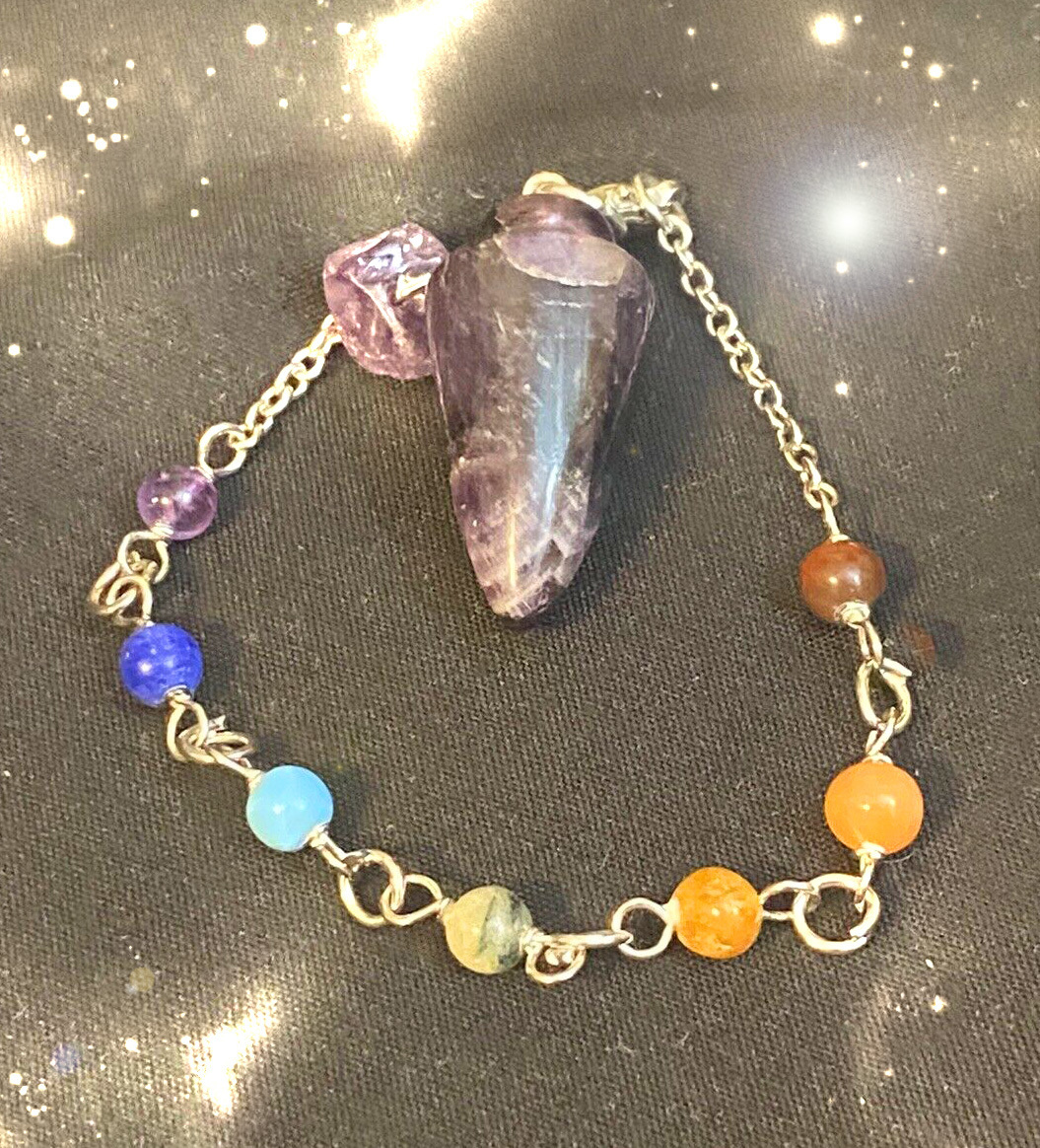 Haunted FREE W $49 AURA CLEANSING REIKI MAGICK CRYSTAL PENDULUM WITCH Ca... - $0.00