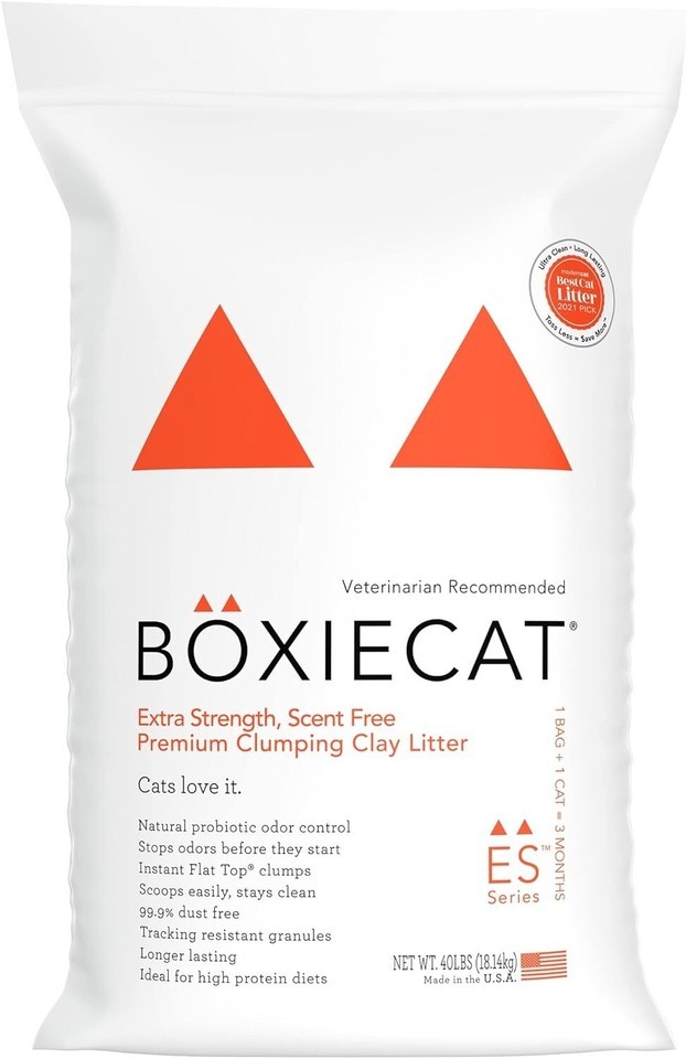 Veterinarian Approved Clay Cat Litter - 35 Days of Odor Control & 40lb Size Item image 3