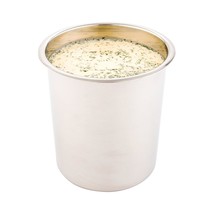 Restaurantware Met Lux 3.5 Quart Bain Marie 1 Corrosion-Resistant Bain Marie Pot - £56.53 GBP