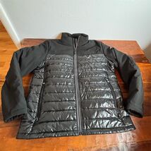 Nautica Men's Quilted Puffer Jacket Black Size M Wind/Water Resistant - $26.33