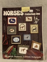 Horses Collection One Cross Stitch Pattern Book 7 - Hedgepath - £4.88 GBP