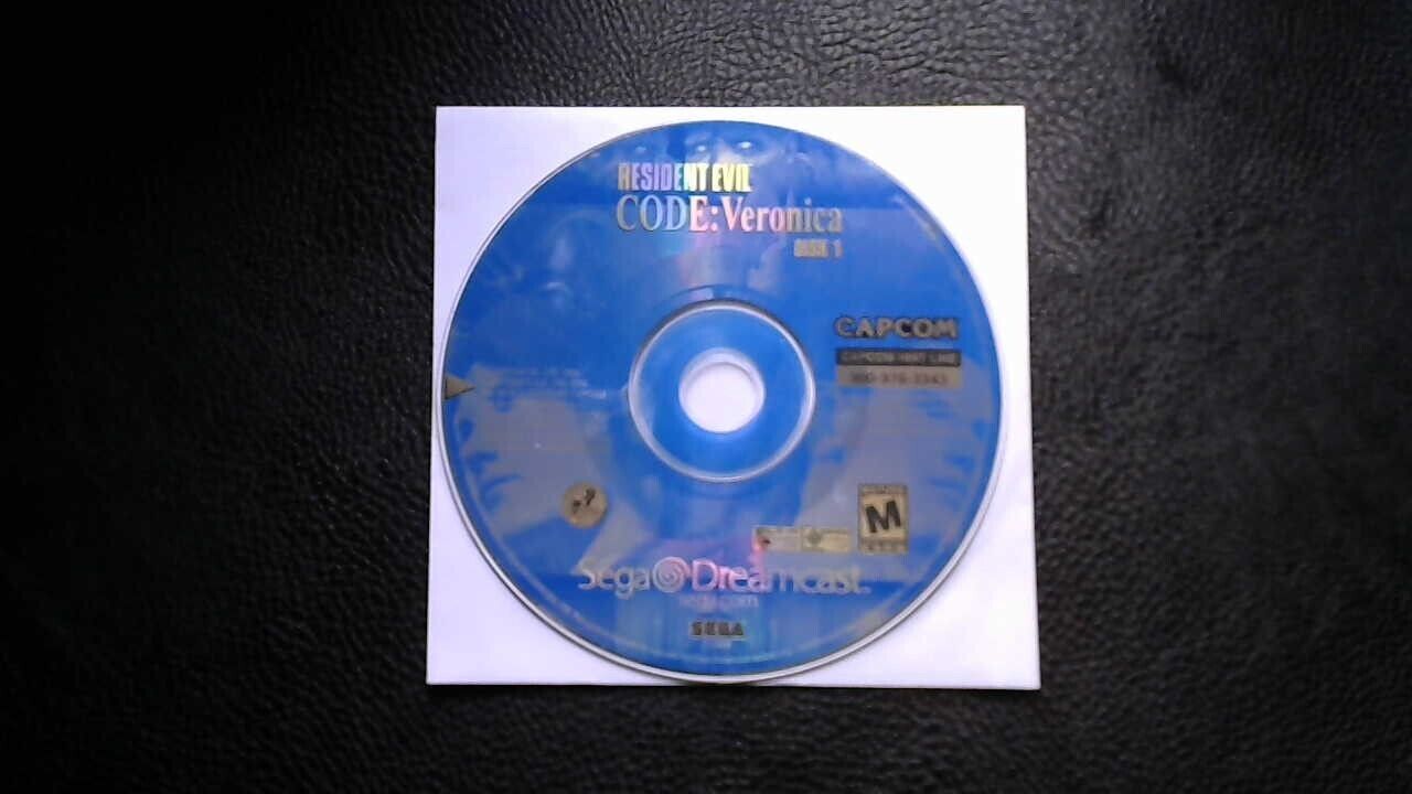 Resident Evil -- CODE: Veronica (Replacement Disc 1 Only) (Sega Dreamcast, 2000) - £20.33 GBP