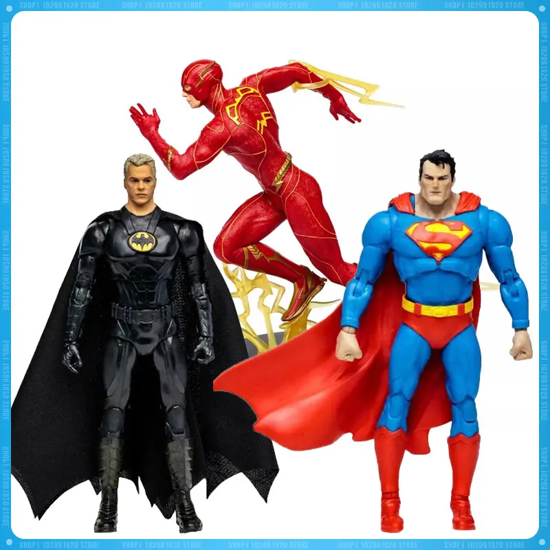 Mcfarlane Figure Toys The Flash Superman Armored Batman Dc Multiverse Action - £44.75 GBP+