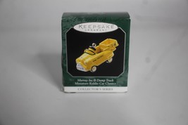1998 Hallmark Ornament MINIATURE - Murray Dump Truck - Kiddie Car Classics #4 - £5.49 GBP