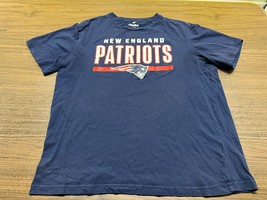 New England Patriots Men’s Blue NFL Football T-Shirt - Fanatics - XL - £9.58 GBP