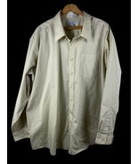 LL Bean Shirt Size 3XL Mens Button Down Wrinkle &amp; Stain Resistant Tan XXXL - $698.66 MXN