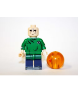 Building Custom Krillin Dragon Ball Super Z Green Minifigure Action Figures - $7.99