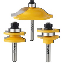 Raised Panel Cabinet Door Making Router Bit Set, Ogee Rail And Stile Router Bit - £39.12 GBP