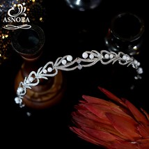 Fashion Bride Pearl Hair Accessories Crystal Headband Princess Birthday Crowns C - £62.49 GBP