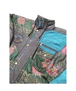 Vintage Luhta Sport Stars and Stripes Jacket 1980&#39;s  Sz 40 Tiger Pattern - $135.67 CAD