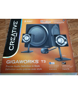 Creative GigaWorks T3 2.1 Multimedia Surround Sound $249 Retail !!! - £158.00 GBP