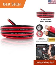 Easy-Install 50 ft Bonded 8 AWG Copper Clad Wire for Car Audio &amp; Home Sy... - $980.80 MXN