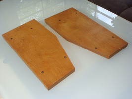 NEW CUSTOM Stained Wood Side Panels Reel Studer Technics Otari - $117.81