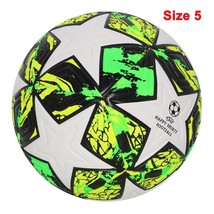 Soccer balls official size 5 pu material seamless goal team outdoor match game football thumb200
