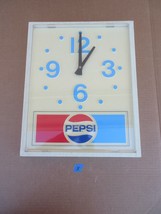 Vintage Pepsi Hanging Wall Clock Sign Advertisement  X - $176.37