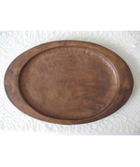 Vintage Hand Hammered Knob-Footed Oval Copper Tray - £24.99 GBP