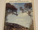 Vintage Folk Art Center Brochure Asheville North Carolina BRO11 - £5.44 GBP