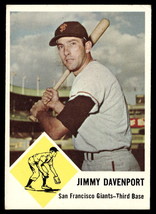 1963 Fleer #65 Jimmy Davenport VG-EX-B108R12 - £23.43 GBP