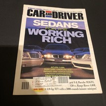 Car And Driver Magazine-AUGUST 1996 - £11.97 GBP