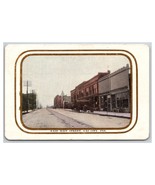 East Main Street View Gas City Indiana IN DB Postcard H28 - £8.57 GBP