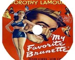 My Favorite Brunette (1947) Movie DVD [Buy 1, Get 1 Free] - £7.81 GBP