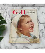 Good Housekeeping Vintage Magazine April 1955 White Cover Ads Prop 50s H... - $21.77