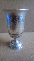 Antique Leo Gersting Lg Palestine Eretz Israel 833 Silver Kiddush Cup Judaica - £59.94 GBP