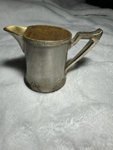 Taunton MA Silver Plate 3122 Creamer Engraved Vintage Cup - $9.49