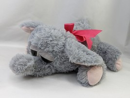 Dan Dee Gray Elephant Big Sleepy Eyes 13 Inch Stuffed Animal Toy - £8.18 GBP