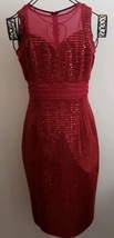 Enfocus Studio ~ Women&#39;s Size 6 ~ Burgundy/Dark Red ~ Sleeveless Dress - £20.58 GBP
