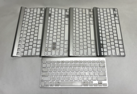 Lot of 5 - Apple Wireless Bluetooth Keyboard A1314 - UNTESTED FOR PARTS - $28.60