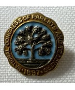 vintage National Congress of Parents and Teachers PTA School Lapel Hat Pin - £12.07 GBP