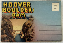 Hoover (Boulder) Dam Nevada 18 Postcards Souvenir Folder - £7.84 GBP