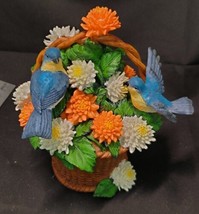 Heritage House Blue Bird Basket Edelweiss Collectors Edition - £17.46 GBP