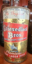 Old GRIESEDIECK BROS. FLAT TOP BEER CAN St. Louis, Missouri  - $98.90