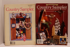 Country Sampler Magazine Decorating Ideas &amp; Where to Buy Lot of 2 1988/1997 - $7.87