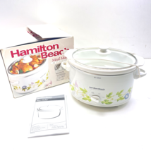 Hamilton Beach Proctor Silex Meal Maker Slow Cooker Morning Glory 4 Qt I... - $49.95