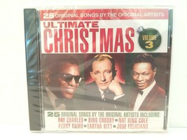 Ultimate Christmas Album Vol 3 CD Charles Crosby Cole Como Kitt Feliciano NEW - £23.34 GBP