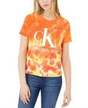 Calvin Klein Jeans Logo Tie-Dye T-Shirt - £17.27 GBP