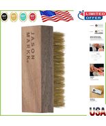 Durable Walnut Handle Sneaker Brush for Effective Cleaning and Conditioning - $26.56 CAD