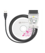 K+DCAN FT232RL 9241 USB OBD2 Interface Diagnostic Scan Cable for INPA BM... - $26.90