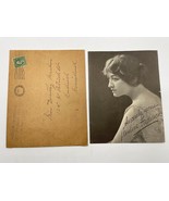 Original 1917 Pauline Frederick Fan Photograph Signed Original Mailing E... - £47.13 GBP