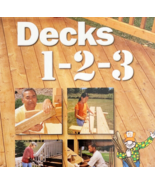 Home Depot Decks 1 2 3 DIY First Edition 2001 Carpentry Home Repair BKBX13 - $379.80 MXN