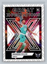 2023-24 Donruss Brandon Miller #2 Great X-Pectations Charlotte Hornets - £1.56 GBP