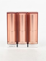 Maybelline New York Color Sensational Matte Lipstick 555 Naked Coral Lot... - $16.40